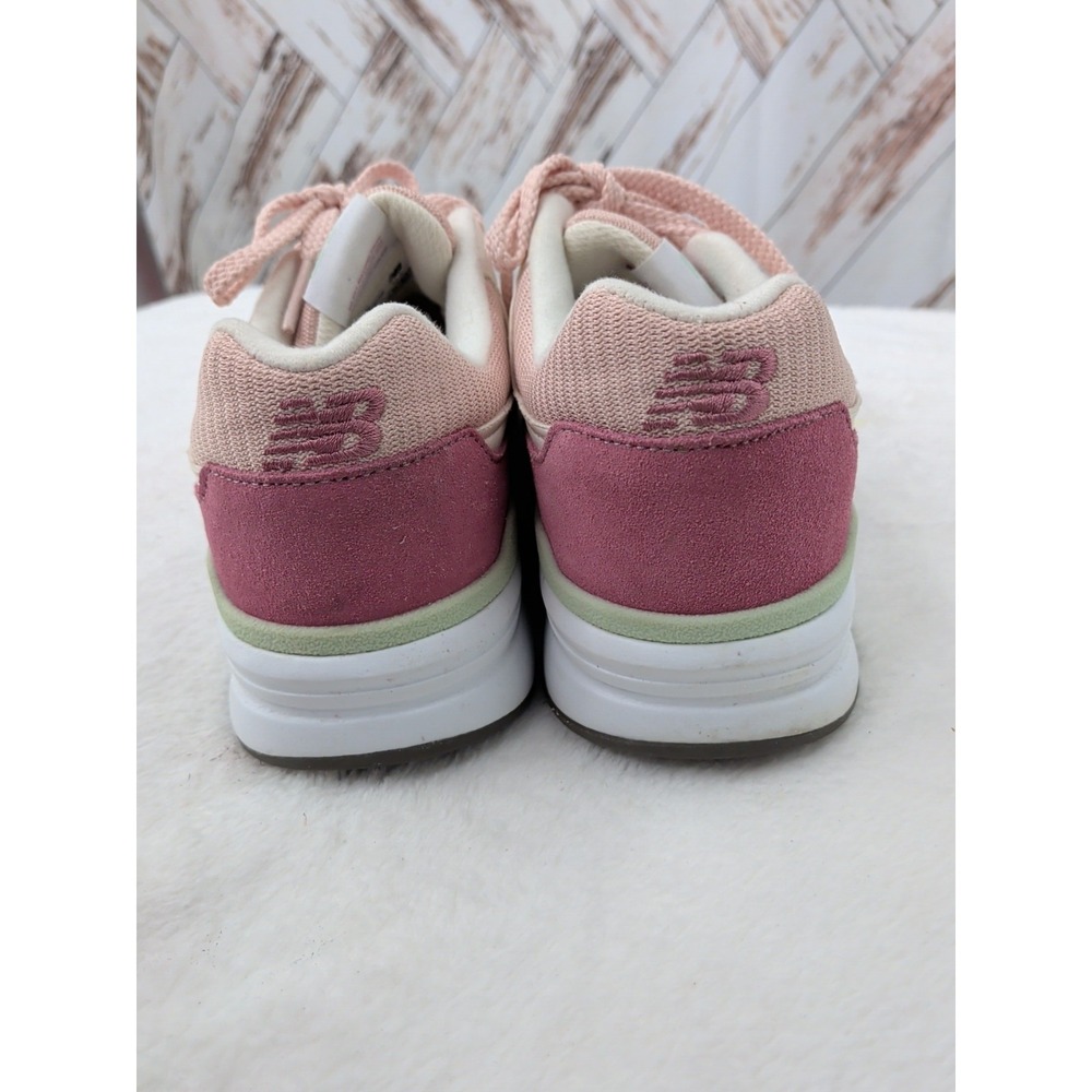 New Balance Women’s Pink Mint Lifestyle Sneakers - Picture 4 of 8
